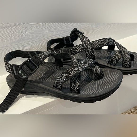 Chaco Women's Sandals Black Size 8 - Picture 11 of 12